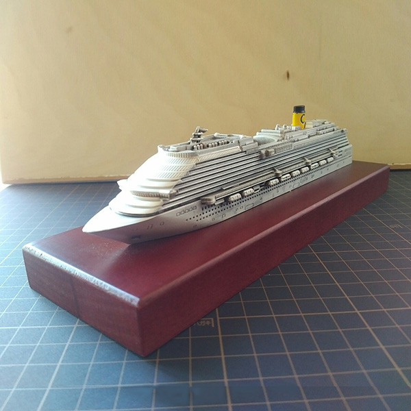 合金船模型
